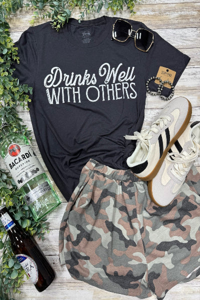 Fun Camouflage Print Shorts – Cozy Adventure Edition