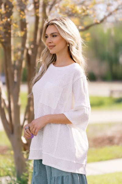 Weekend Vibes Playful Top