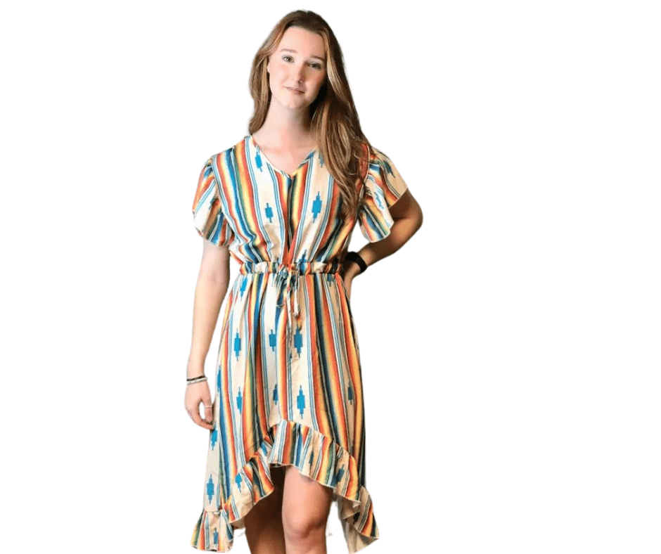 Aztec Dress - Cowtown Bling N Things