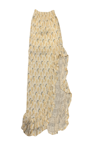 Bailey Rose Lemon Skirt – Vibrant Yellow Ruffle Boutique Style