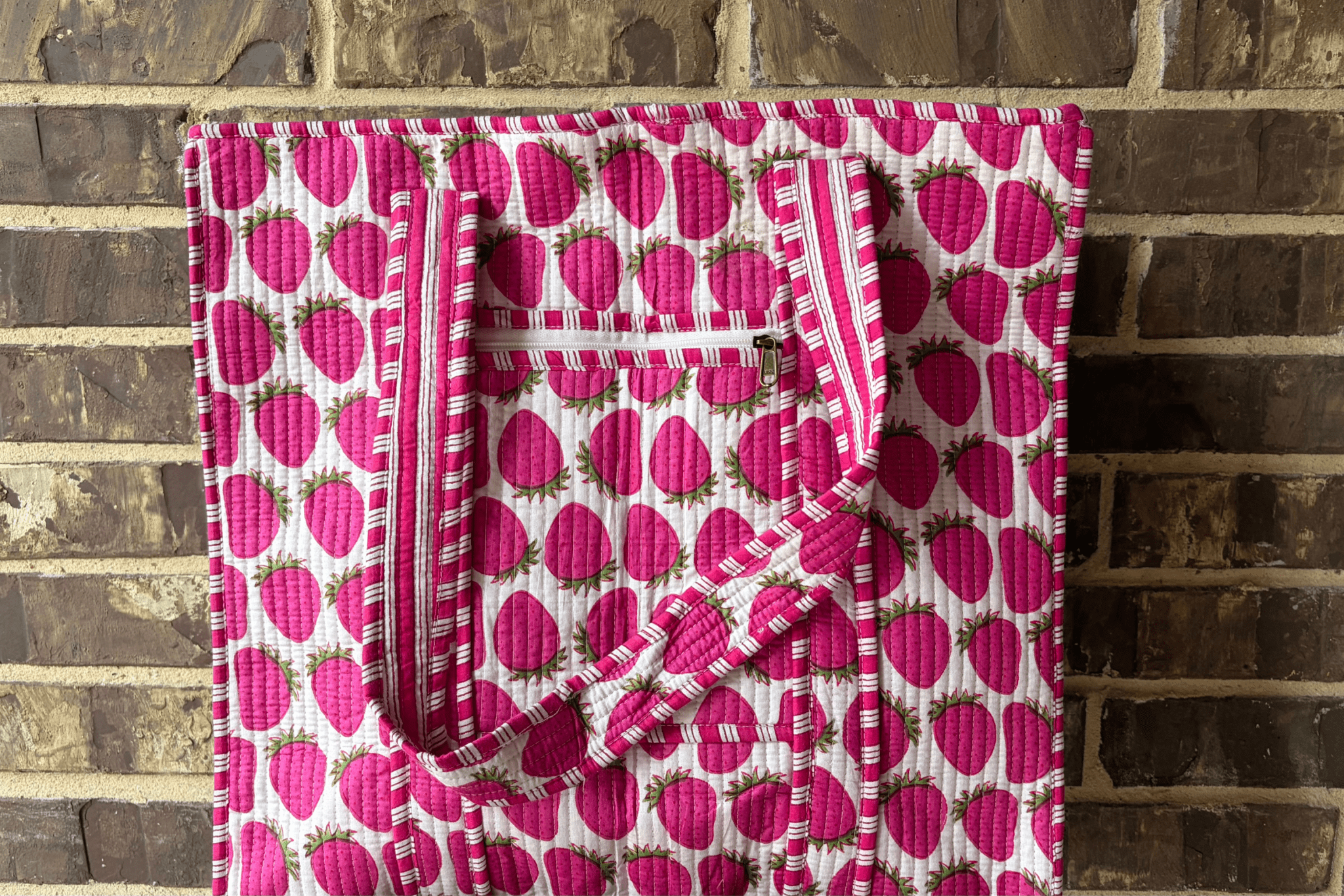 Berry Sweet Quilted Tote Bag - Cowtown Bling N Things