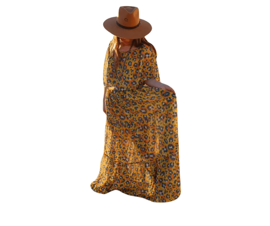 Breezy Off The Shoulders Maxi Dress - Cowtown Bling N Things