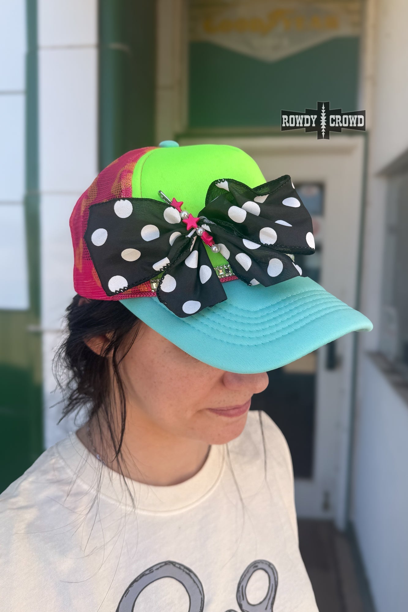 Cowgirl Bow Cap - Cowtown Bling N Things
