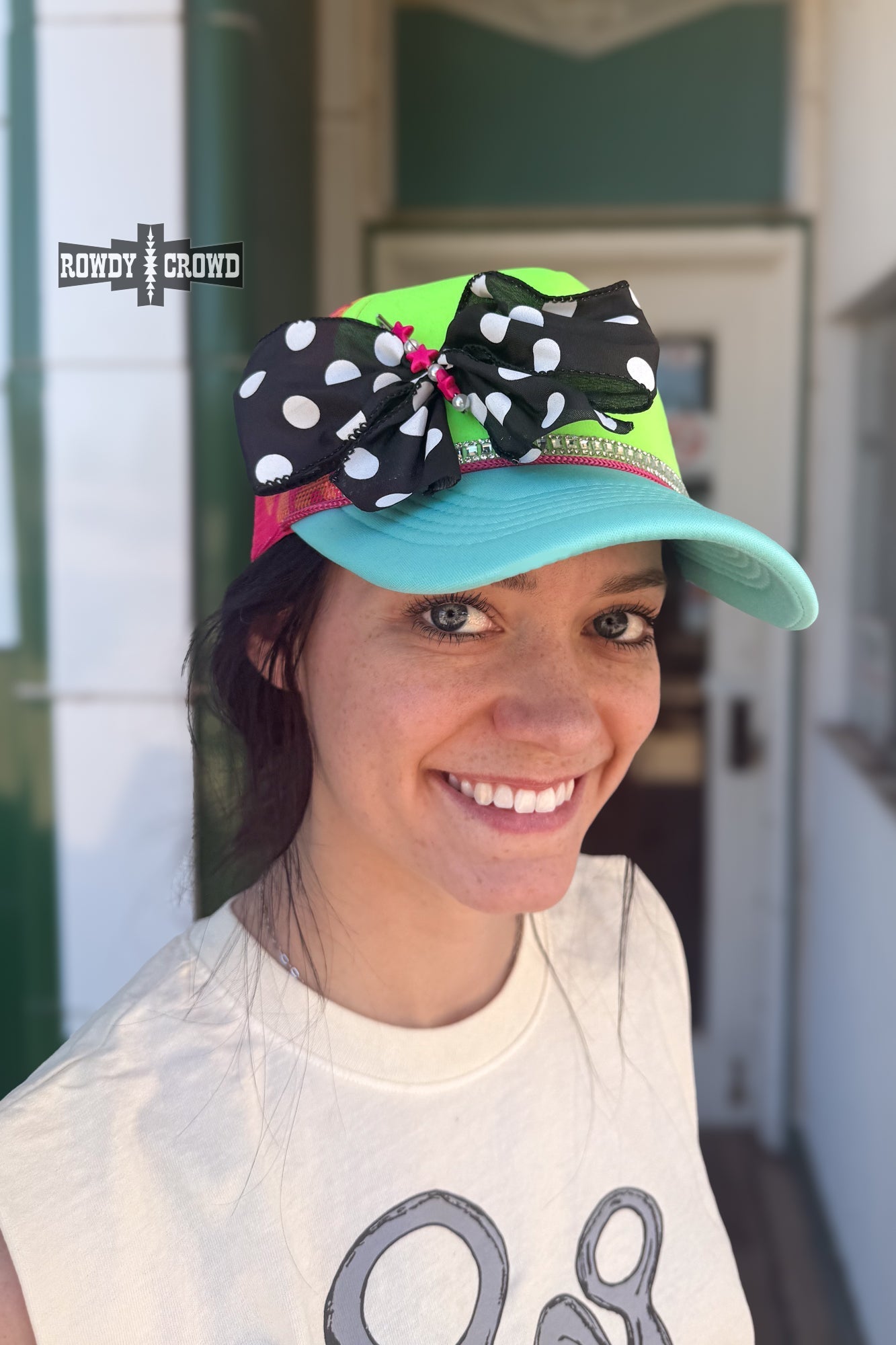 Cowgirl Bow Cap - Cowtown Bling N Things