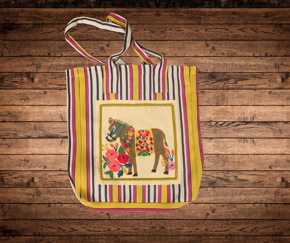 Donkey Mesh Recycled Bag - Cowtown Bling N Things