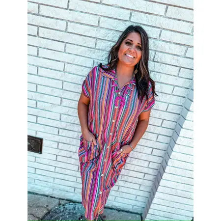 Short Sleeve Duster - Cowtown Bling N Things