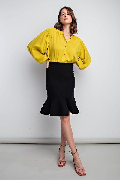 Easel | Knitted Mermaid Skirt| Black| S - L - Cowtown Bling N Things