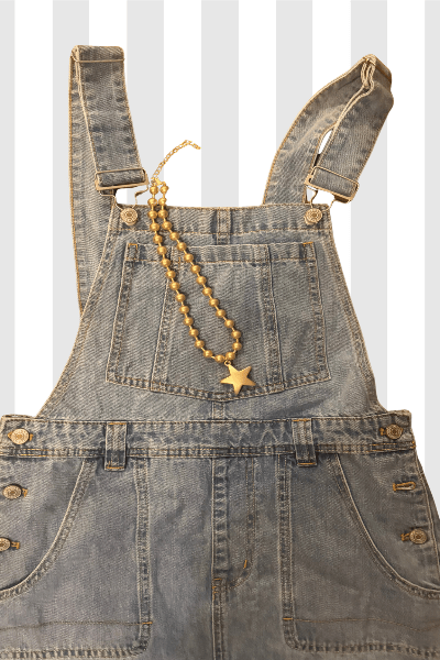EE:Some Denim Midi Overall Dress - Cowtown Bling N Things