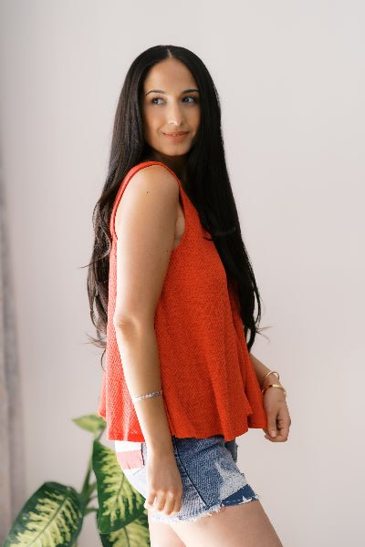 Firecracker Sleeveless Top - Cowtown Bling N Things