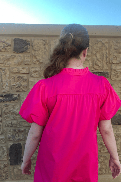 GeeGee | Guatemala| Dress | Fuchsia/White | S - L - Cowtown Bling N Things