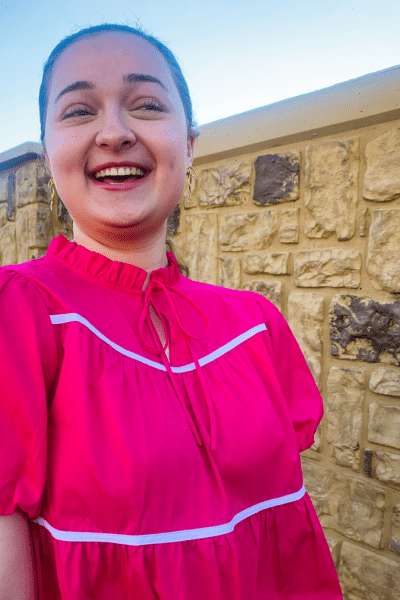 GeeGee | Guatemala| Dress | Fuchsia/White | S - L - Cowtown Bling N Things