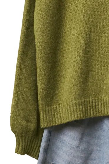 Mello Embroidered Butterfly Crewneck Sweater - Cowtown Bling N Things