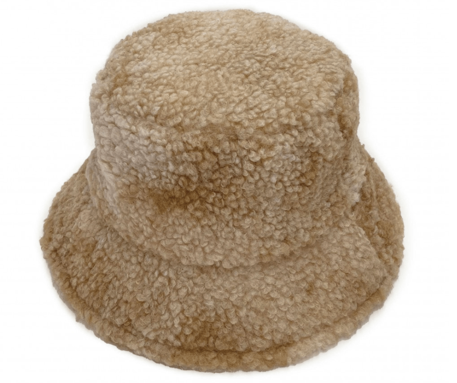 Multicolor Faux Fur Bucket Hat - Cowtown Bling N Things