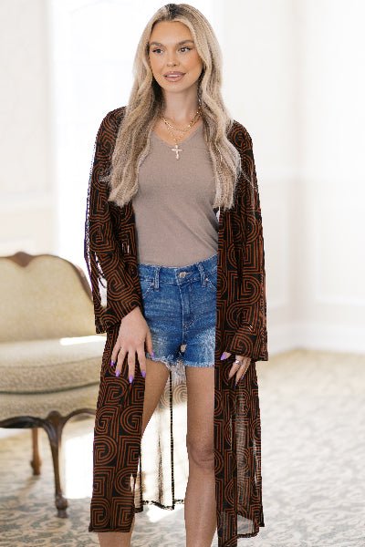 Mystic Paths Kimono – Effortless Elegance in Motion - Cowtown Bling N Things