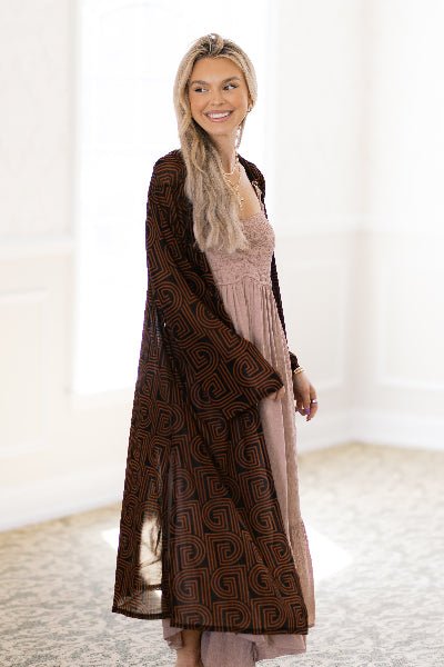 Mystic Paths Kimono – Effortless Elegance in Motion - Cowtown Bling N Things