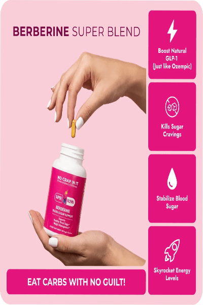 No Crap In It Berberine Blood Sugar Support - Cowtown Bling N Things