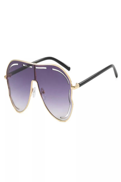 Oversized Aviator Gradient Sunglasses - Cowtown Bling N Things