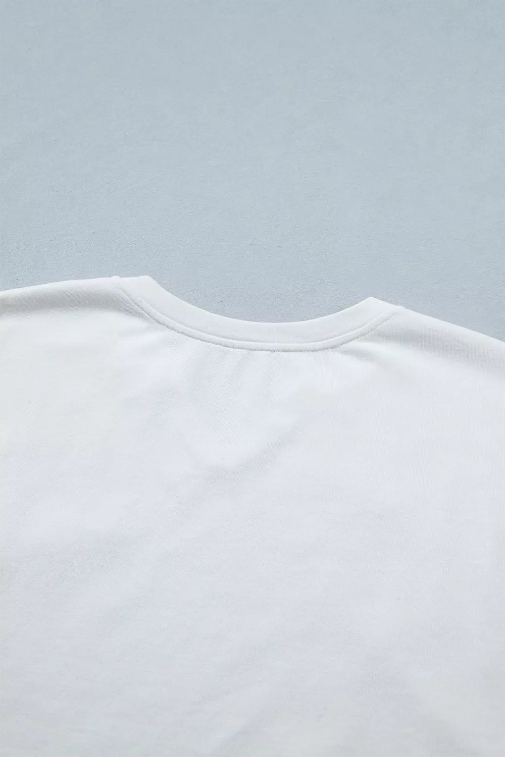 Patriot Star Patched Notched Neck Mineral Washed Tee - Cowtown Bling N Things