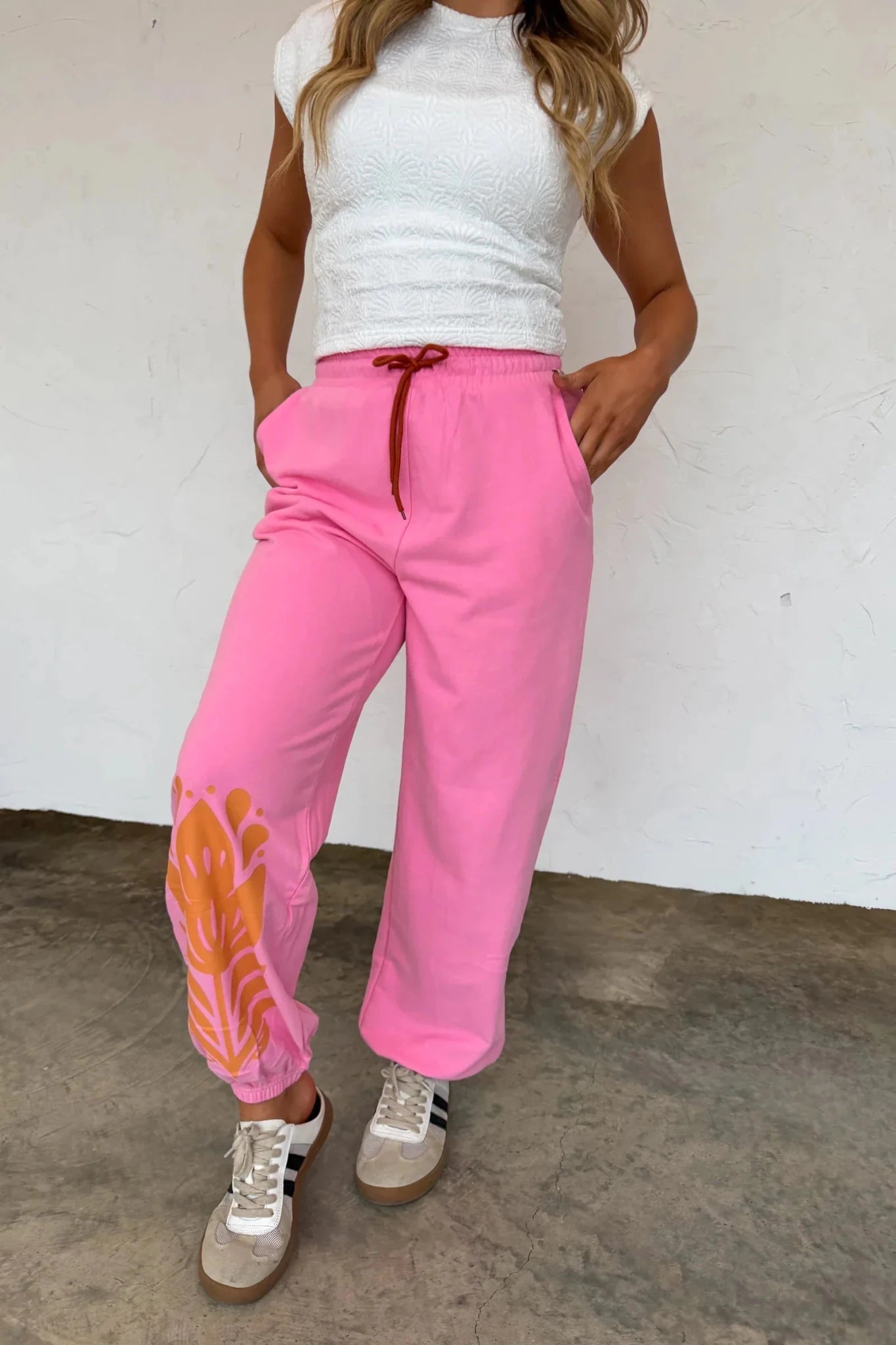 PREORDER: Blakeley Flower Power Joggers - Cowtown Bling N Things