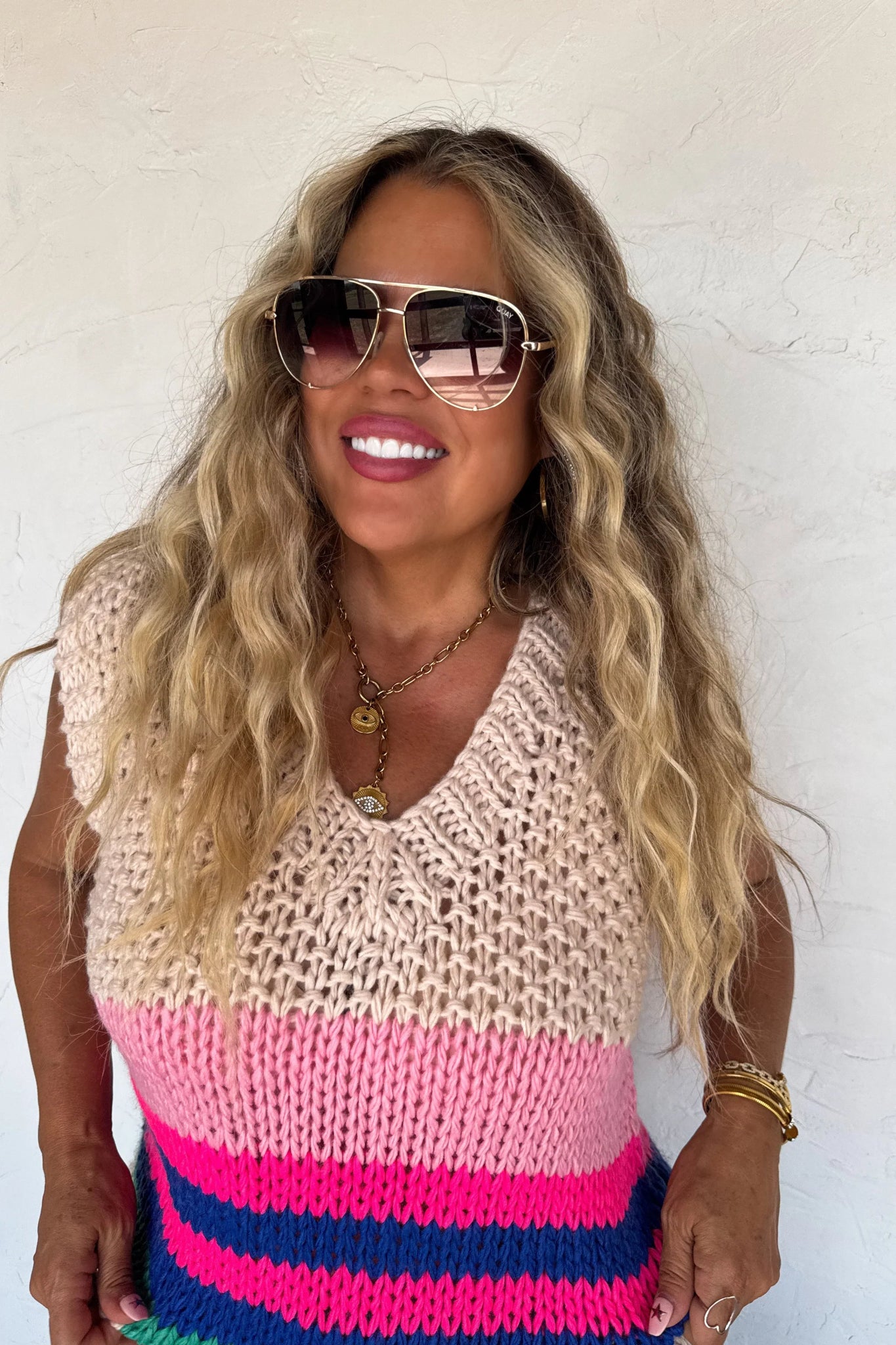 PREORDER: Charlotte Sweater Vest - Cowtown Bling N Things