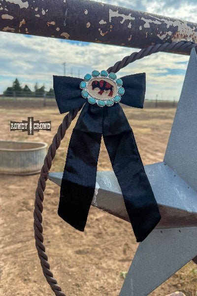 Roam Free Bow | Rowdy Crowd Clothing | Western Boutique Accessory | Cowtown Bling N Things - Cowtown Bling N Things