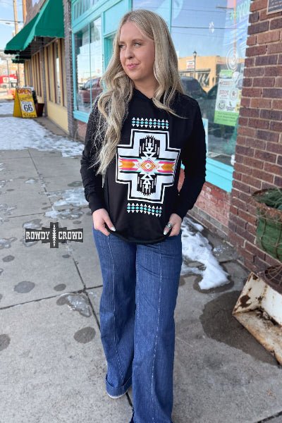 Rowdy Crowd Angel Fire Hoodie - Cowtown Bling N Things