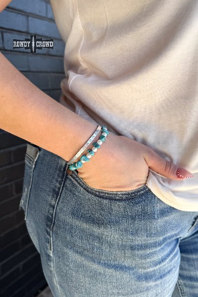 Rowdy Crowd Clothing Fearless Bracelet - Cowtown Bling N Things