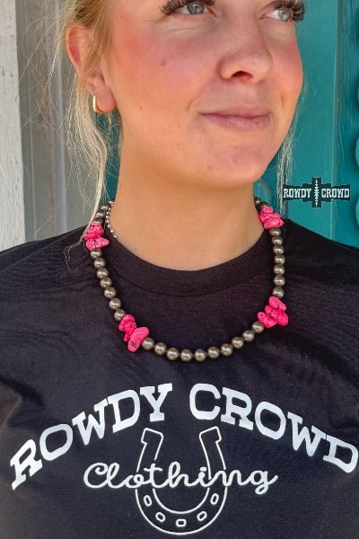 Rowdy Crowd Clothing Pondasetta Necklace - Cowtown Bling N Things