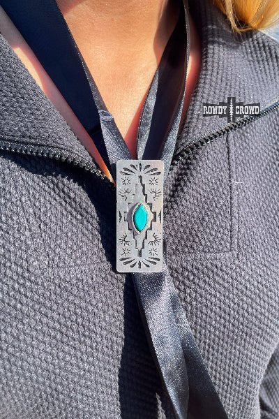 Saguaro Scarf Slide by Rowdy Crowd Clothing - Cowtown Bling N Things