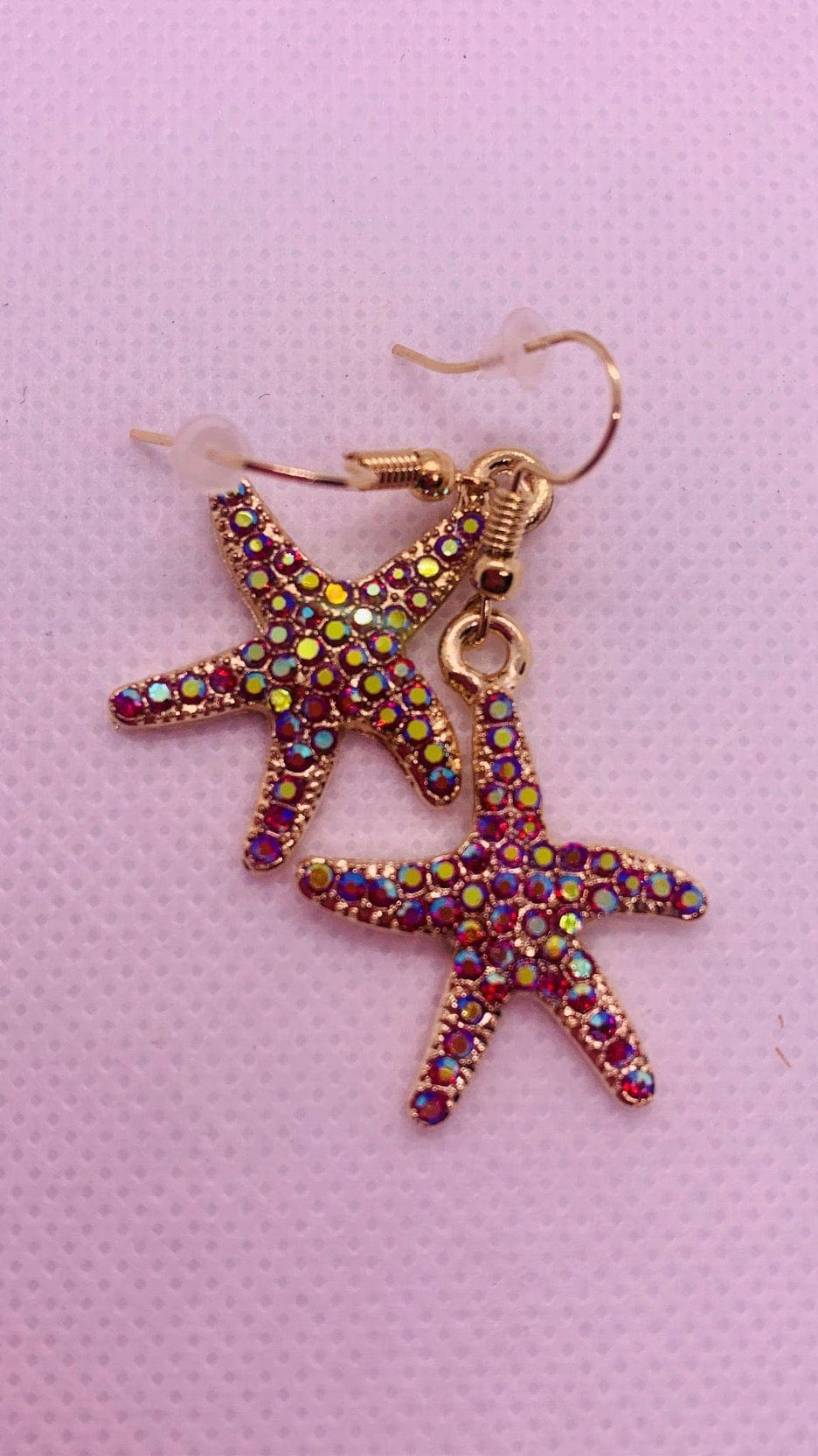 Starfish Dangle Earrings - Cowtown Bling N Things