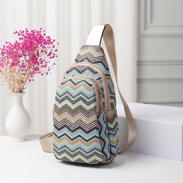 Straw Cross Body Sling Bag - Cowtown Bling N Things