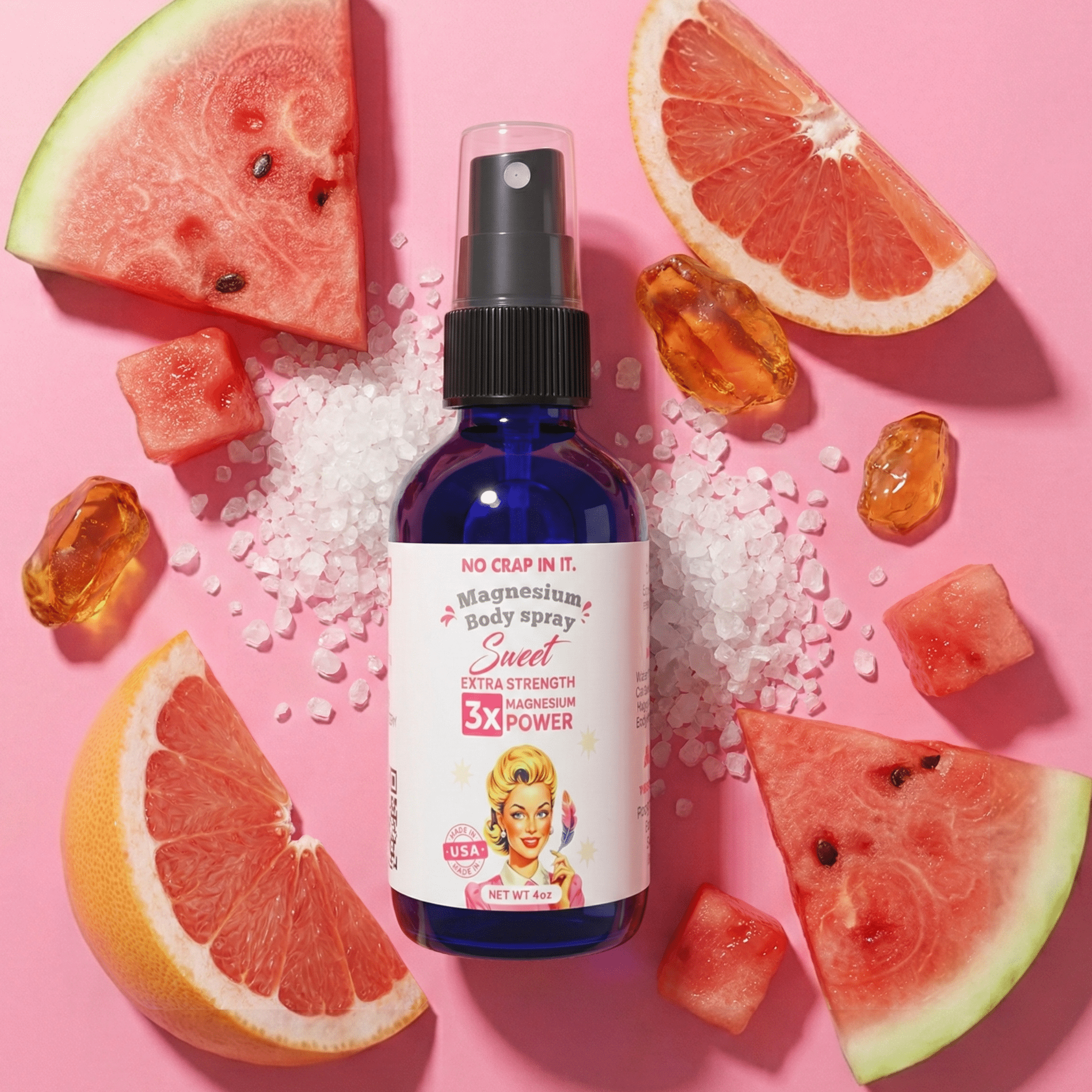 Triple Action Magnesium Spray - Cowtown Bling N Things