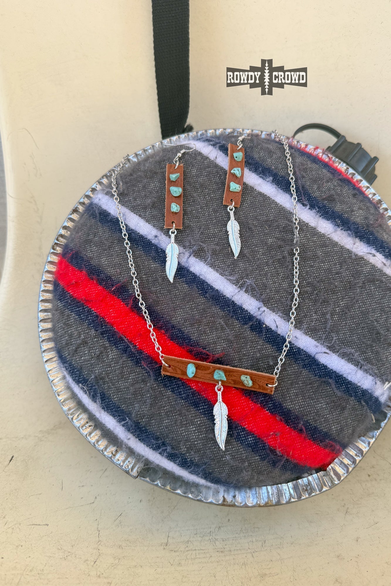 Turquoise Trail EARRINGS - Cowtown Bling N Things