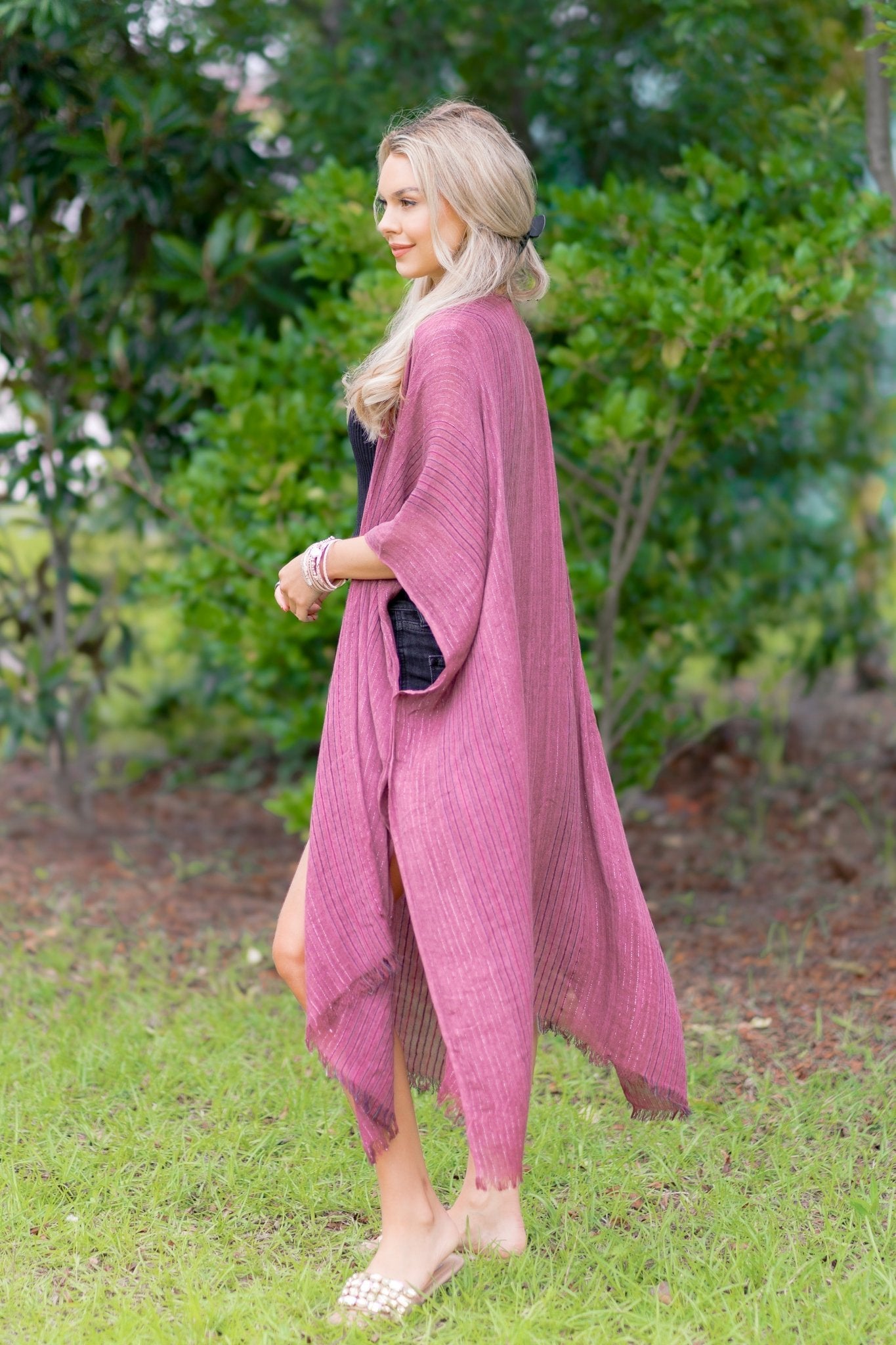 Wanderlust Kimono - Cowtown Bling N Things
