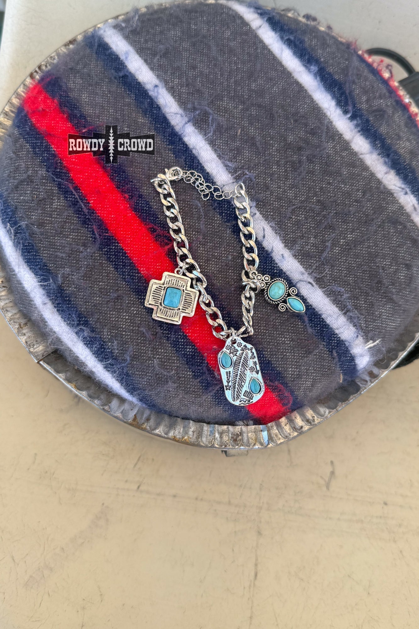 Western Charms Bracelet - Cowtown Bling N Things
