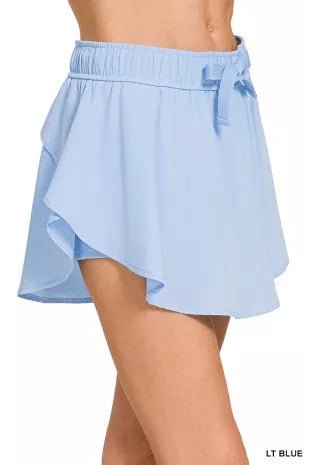 Zenana Soft Woven Active Skorts - Cowtown Bling N Things