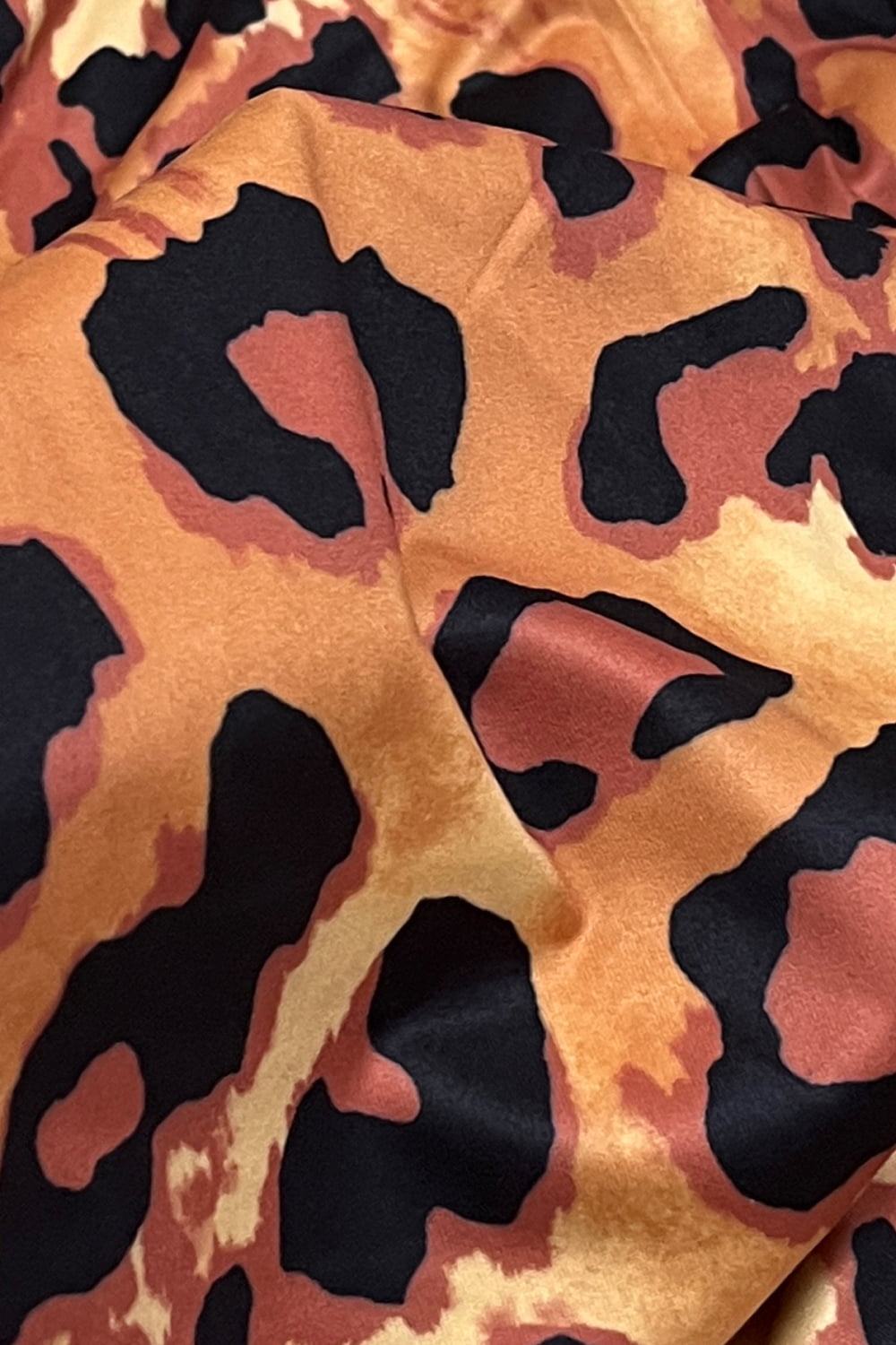Surplice Neck Leopard Long Sleeve Dress - Cowtown Bling N Things
