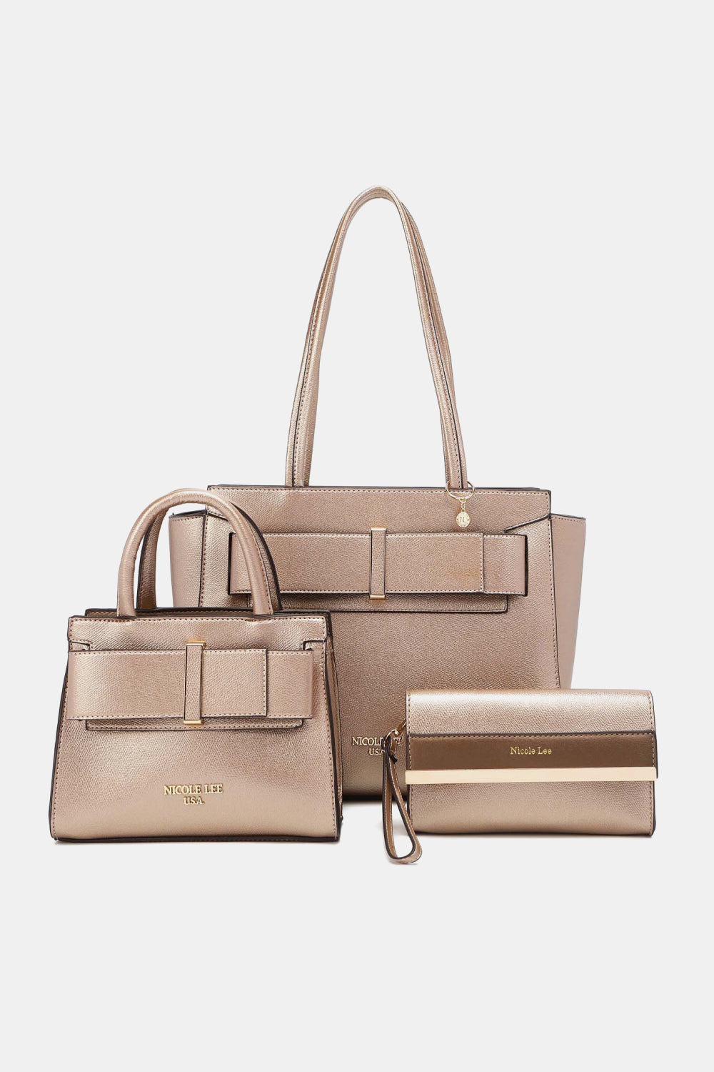 Nicole Lee USA Regina 3-Piece Satchel Bag Set - Cowtown Bling N Things