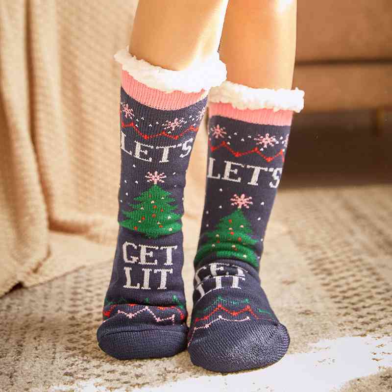 Cozy Christmas Socks - Cowtown Bling N Things