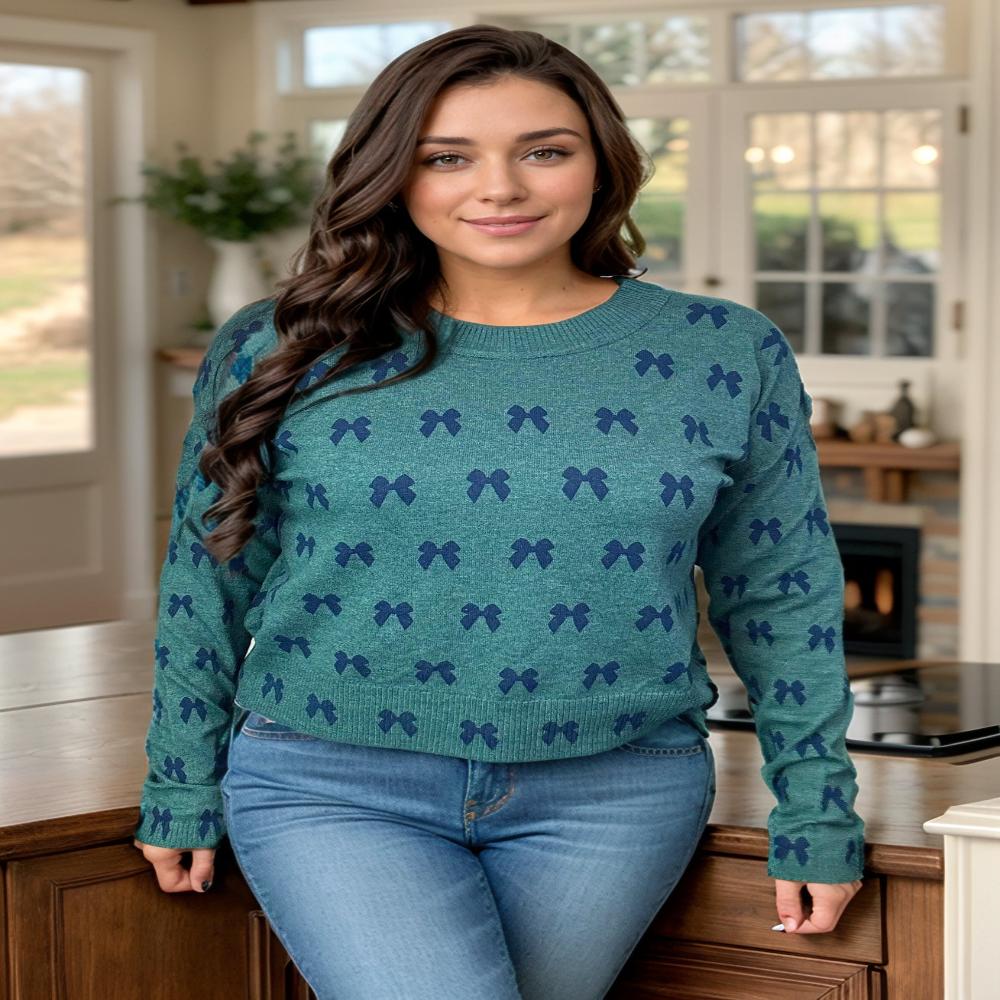 Bow-tiful Pullover