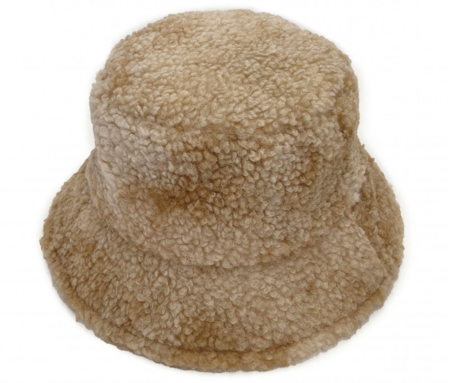 Multicolor Faux Fur Bucket Hat - Cowtown Bling N Things