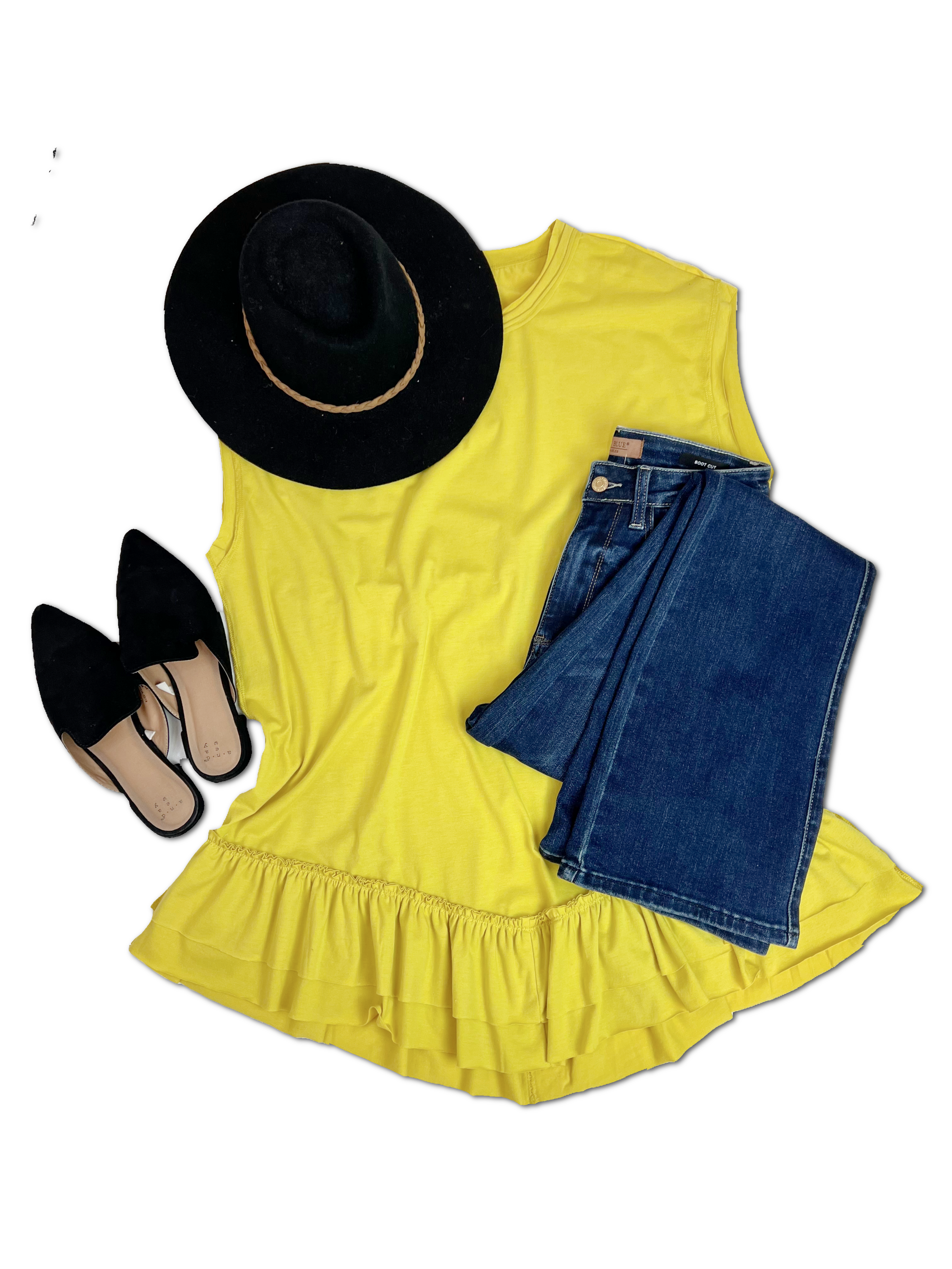 Sharona - Mustard Tunic