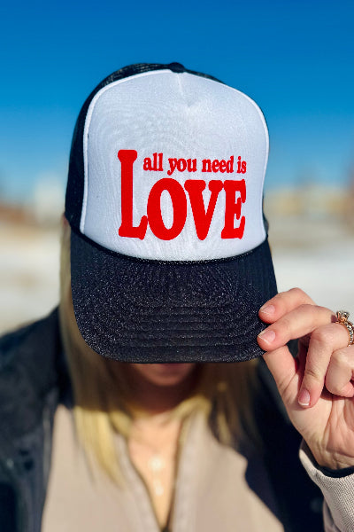 Texas True Threads |All You Need is Love |Trucker Cap| One Size Fits All