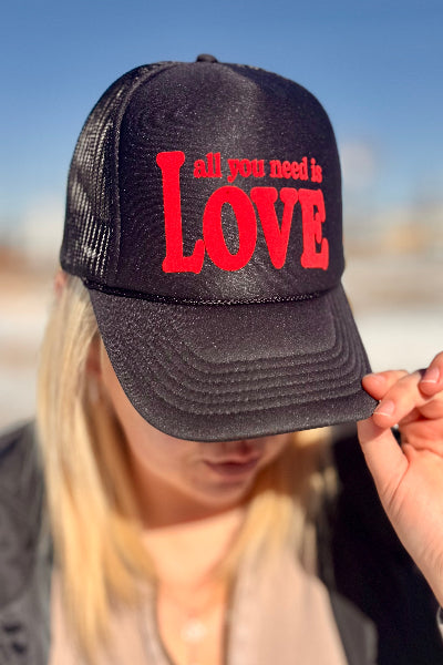 Texas True Threads |All You Need is Love |Trucker Cap| One Size Fits All