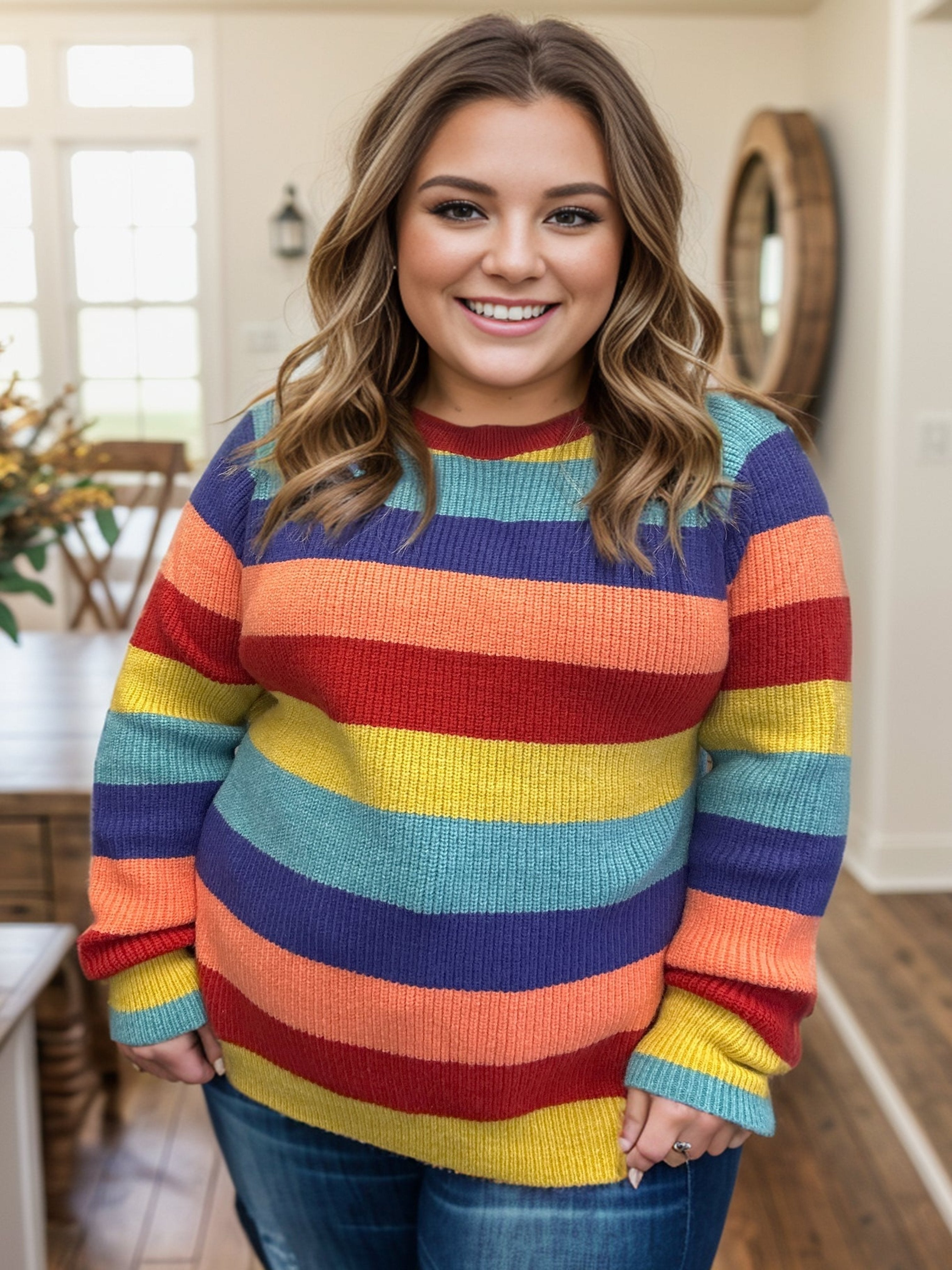 Promises in Stripes - Sweater