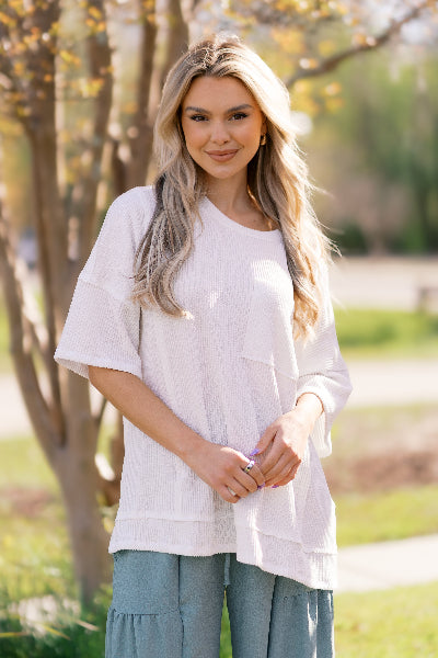 Weekend Vibes Playful Top