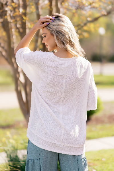 Weekend Vibes Playful Top