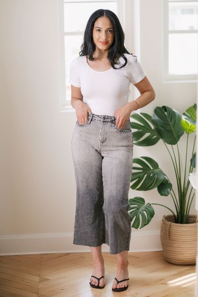 White Timeless Basics Top