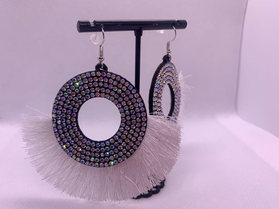 Aura Boreialis Dangle Earrings - Cowtown Bling N Things