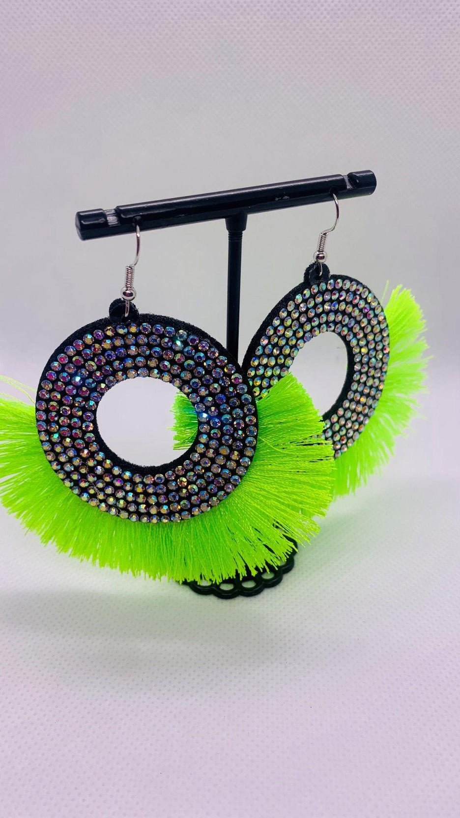 Aura Boreialis Dangle Earrings - Cowtown Bling N Things